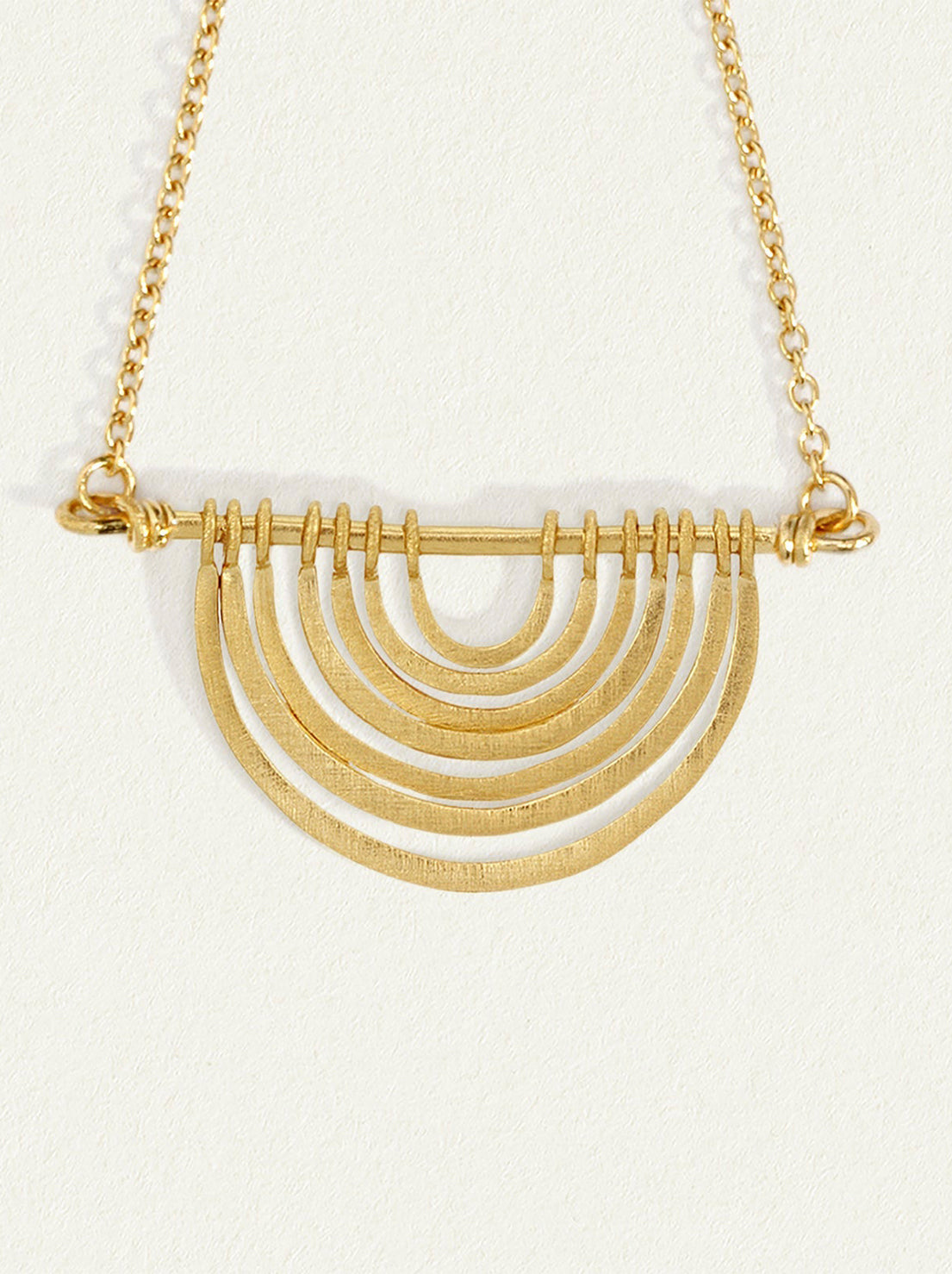 Temple of the Sun - Baye Necklace - Gold