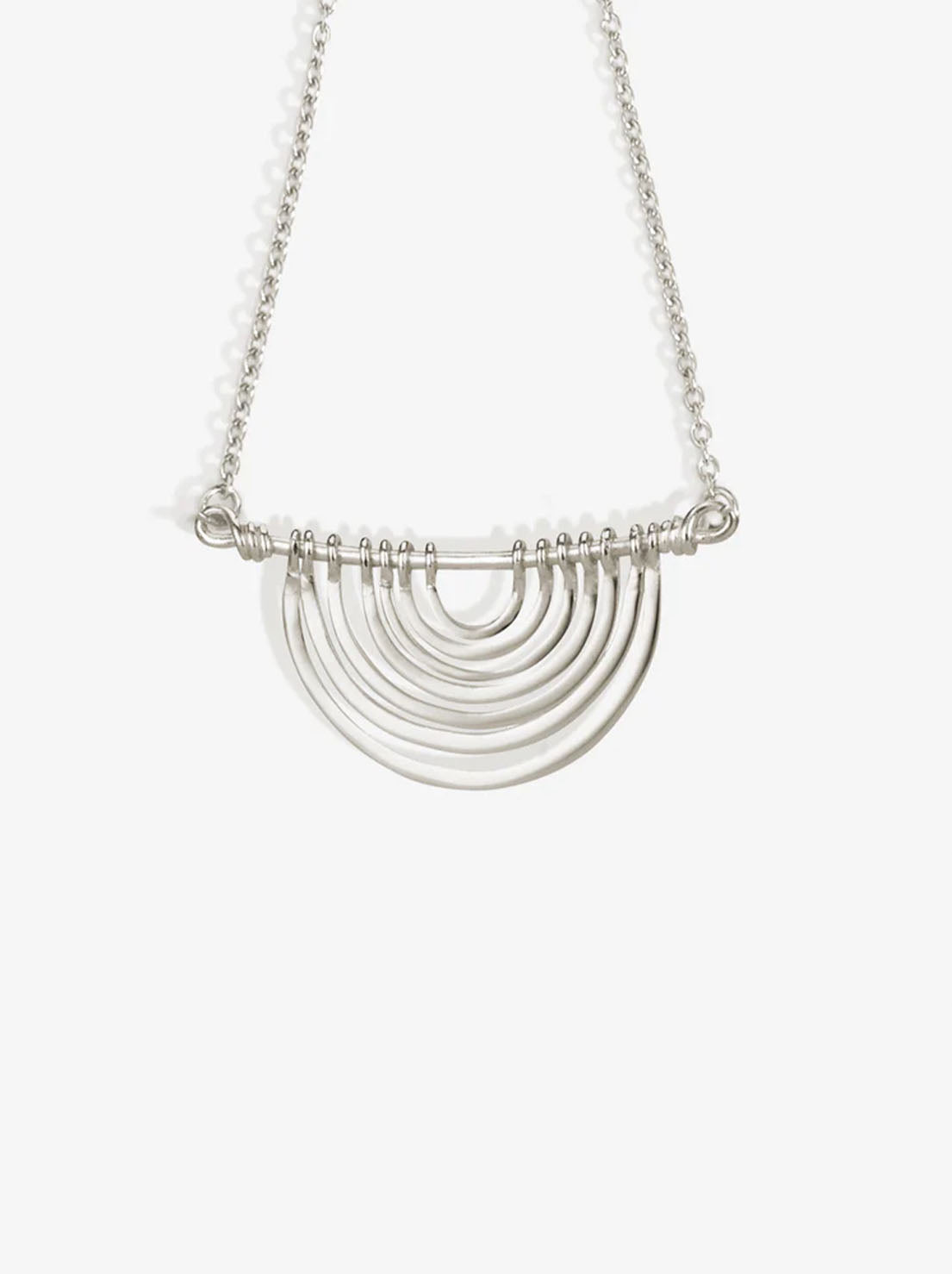 Temple of the Sun - Baye Necklace - Sterling Silver
