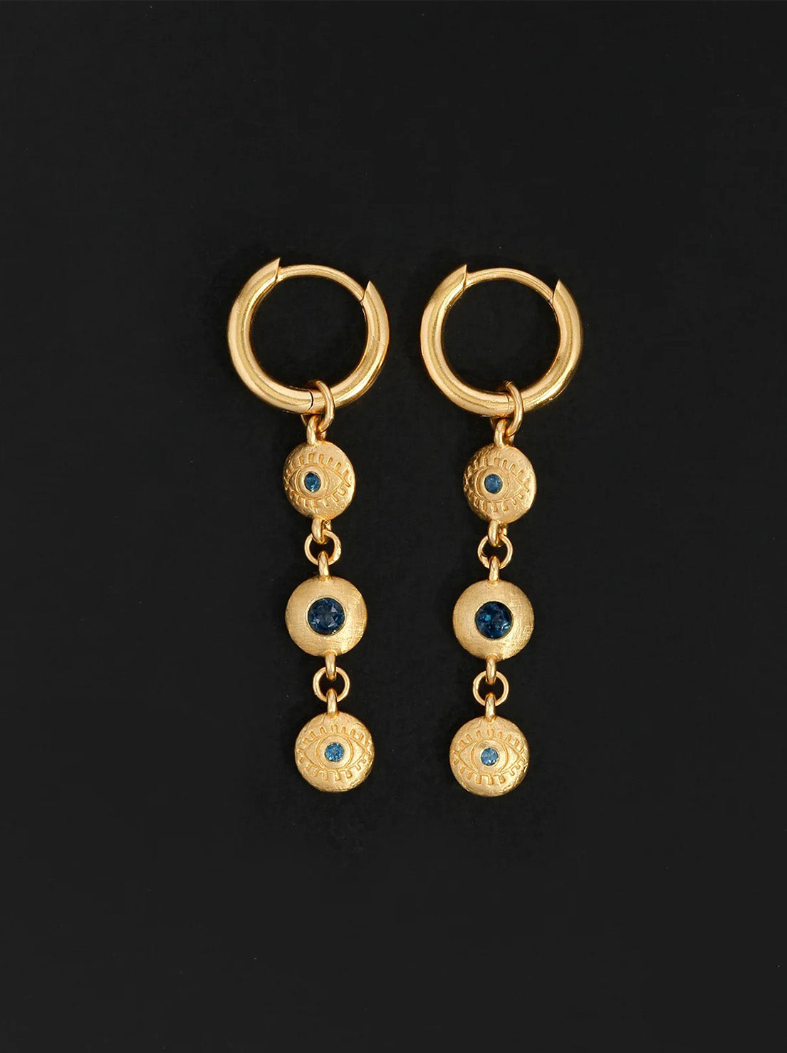 Temple of the Sun - Blessing Earrings - Gold