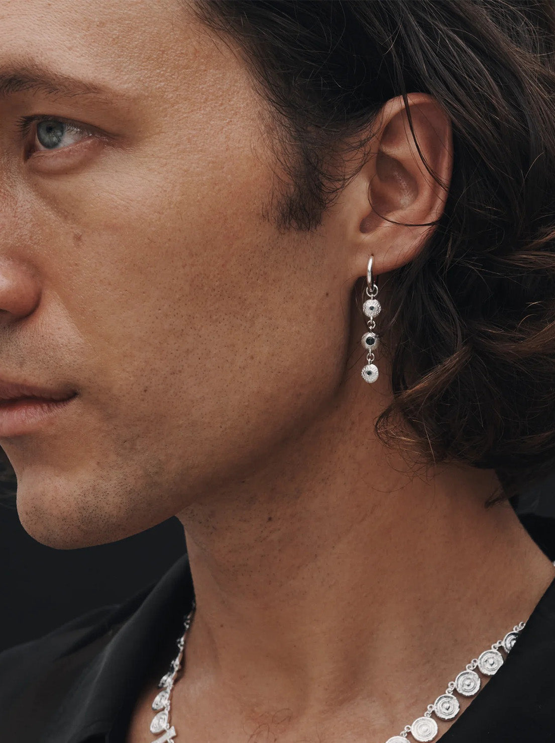 Temple of the Sun - Blessing Earrings - Silver