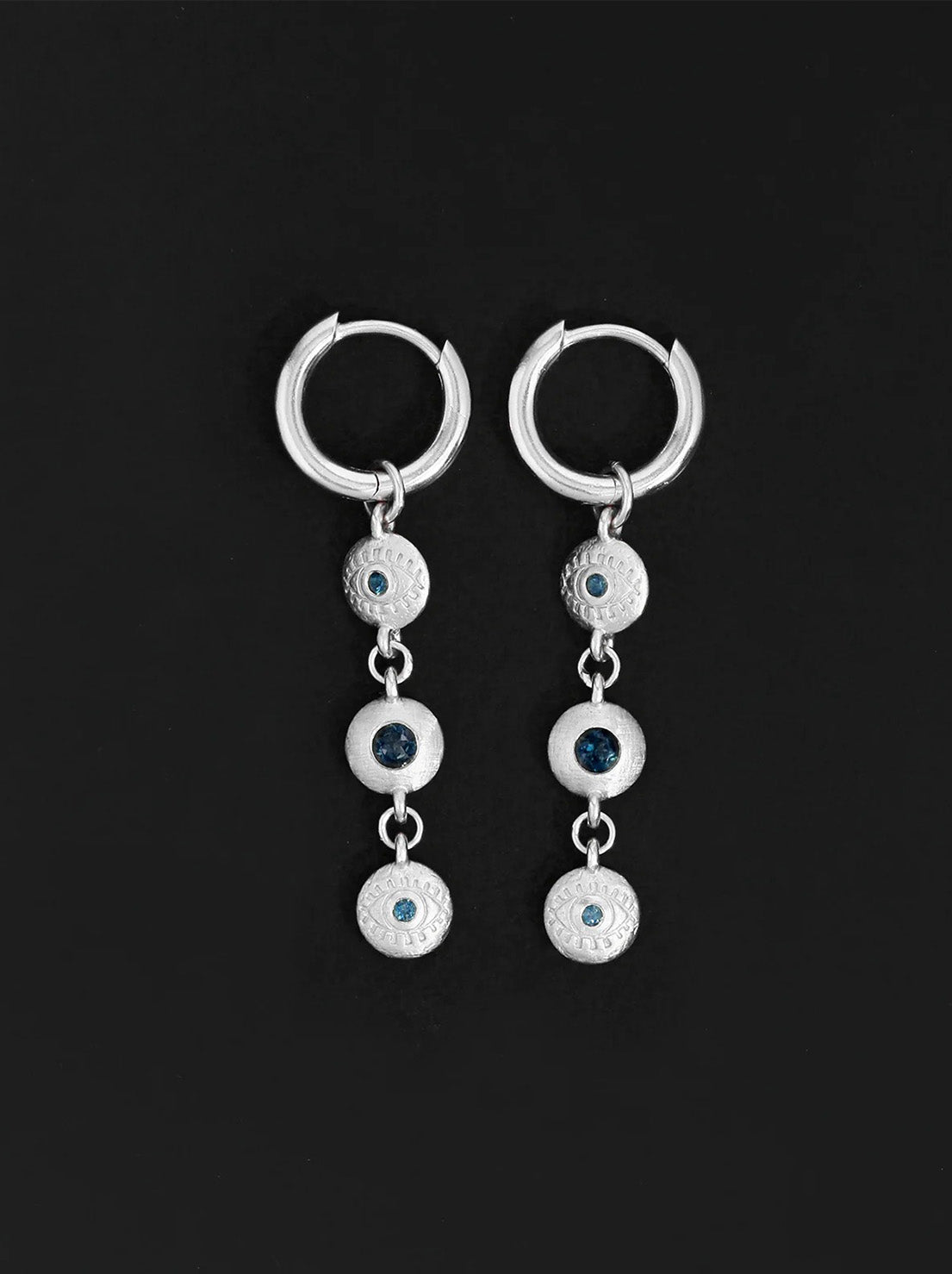 Temple of the Sun - Blessing Earrings - Silver