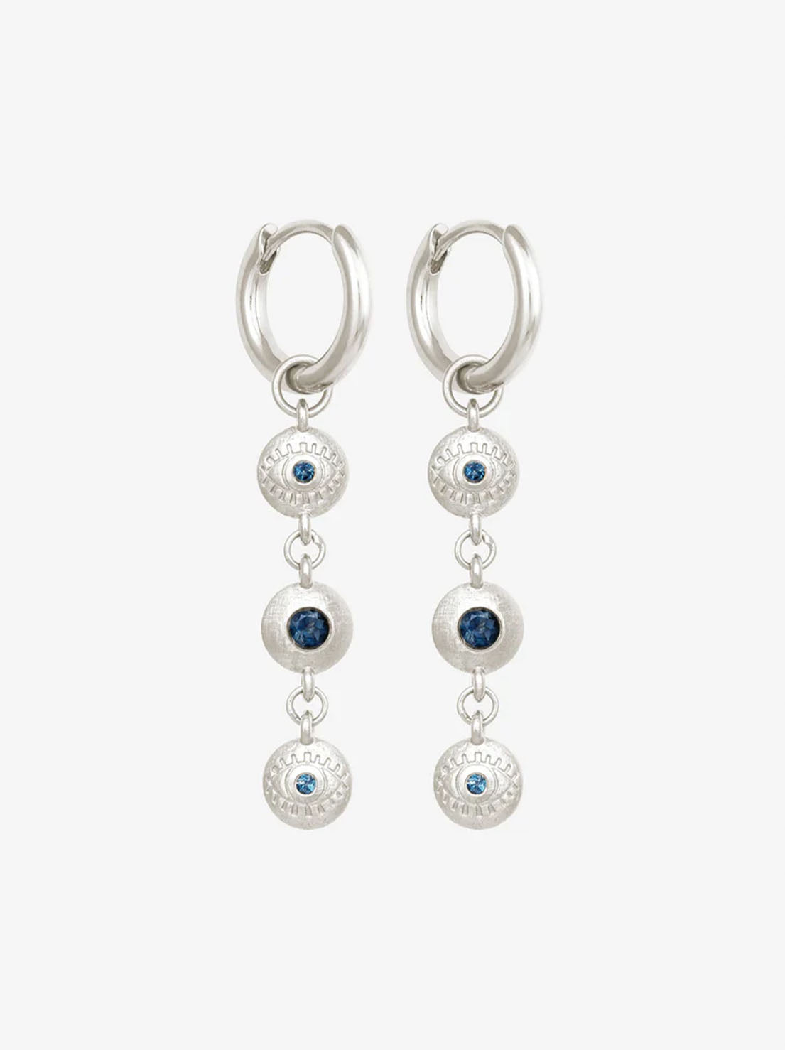 Temple of the Sun - Blessing Earrings - Silver