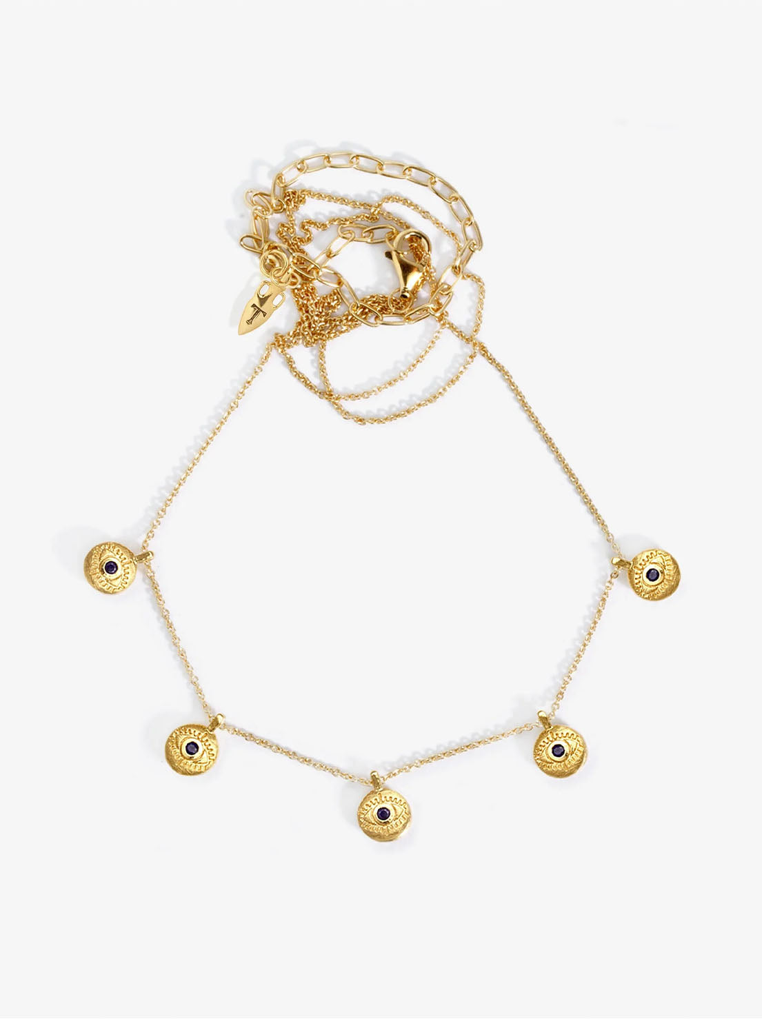 Temple of the Sun - Blessing Necklace - Gold