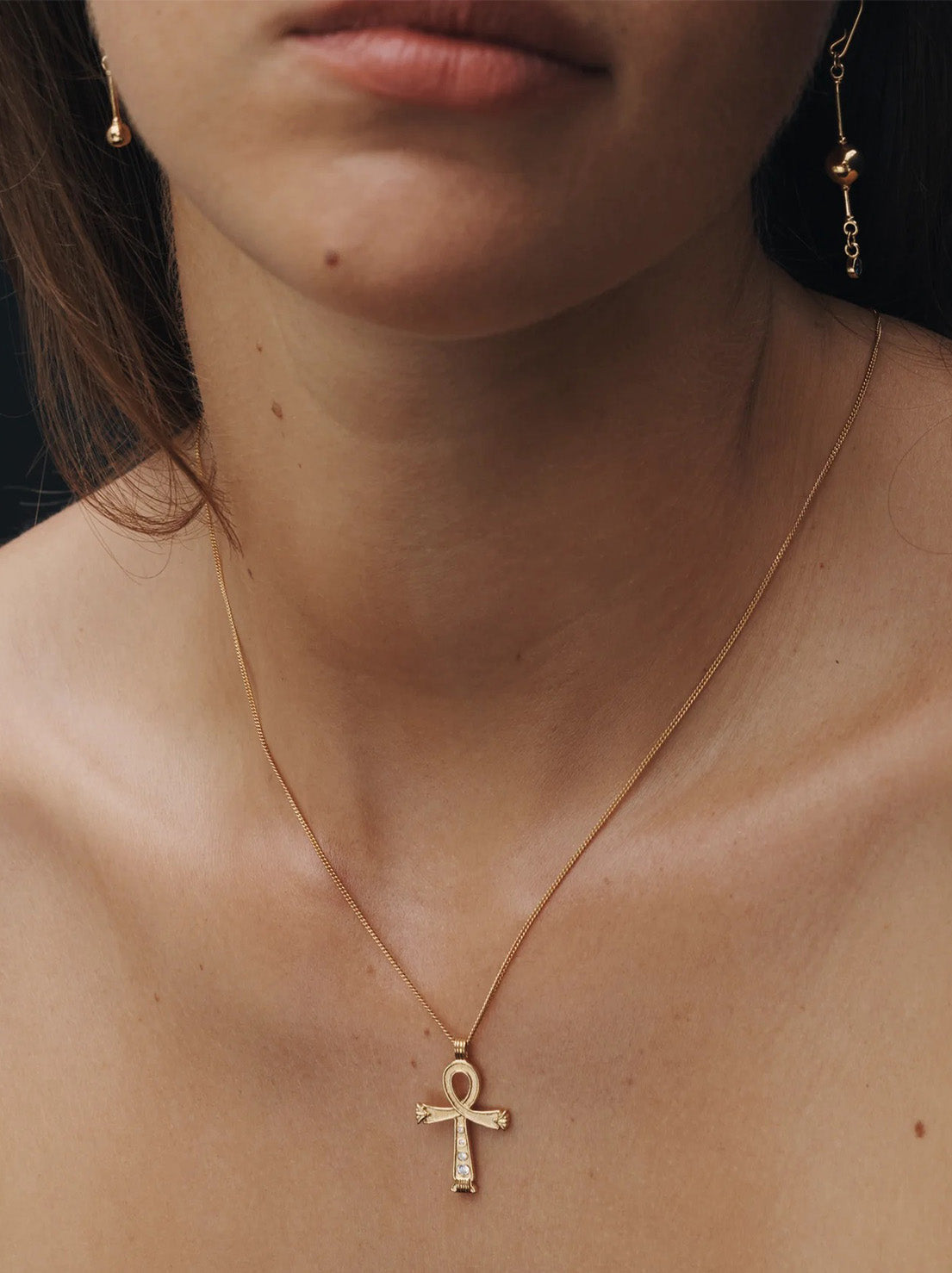 Temple of the Sun - Cairo Necklace Small - Gold