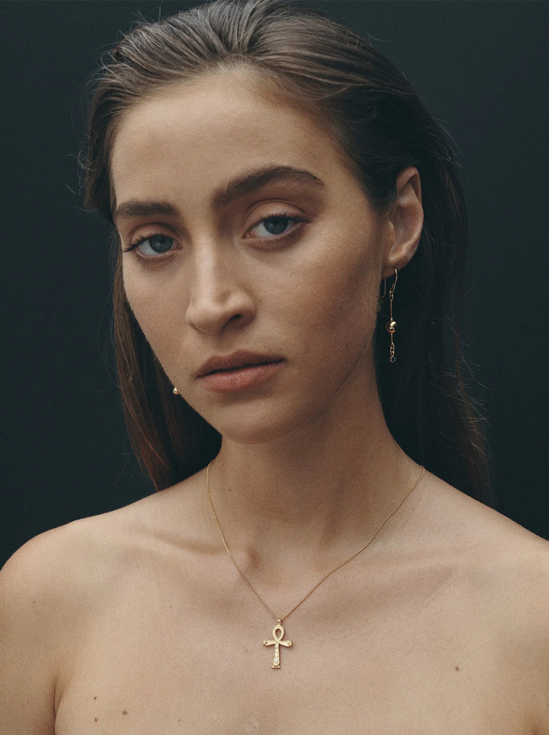 Temple of the Sun - Cairo Necklace Small - Gold