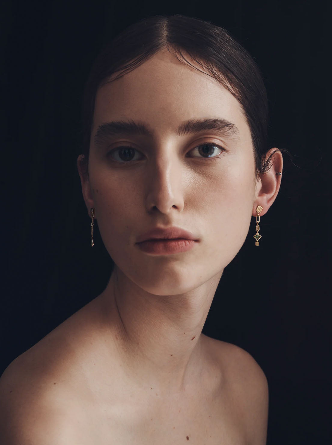 Temple of the Sun - Cindi Earrings - 18k Gold Vermeil