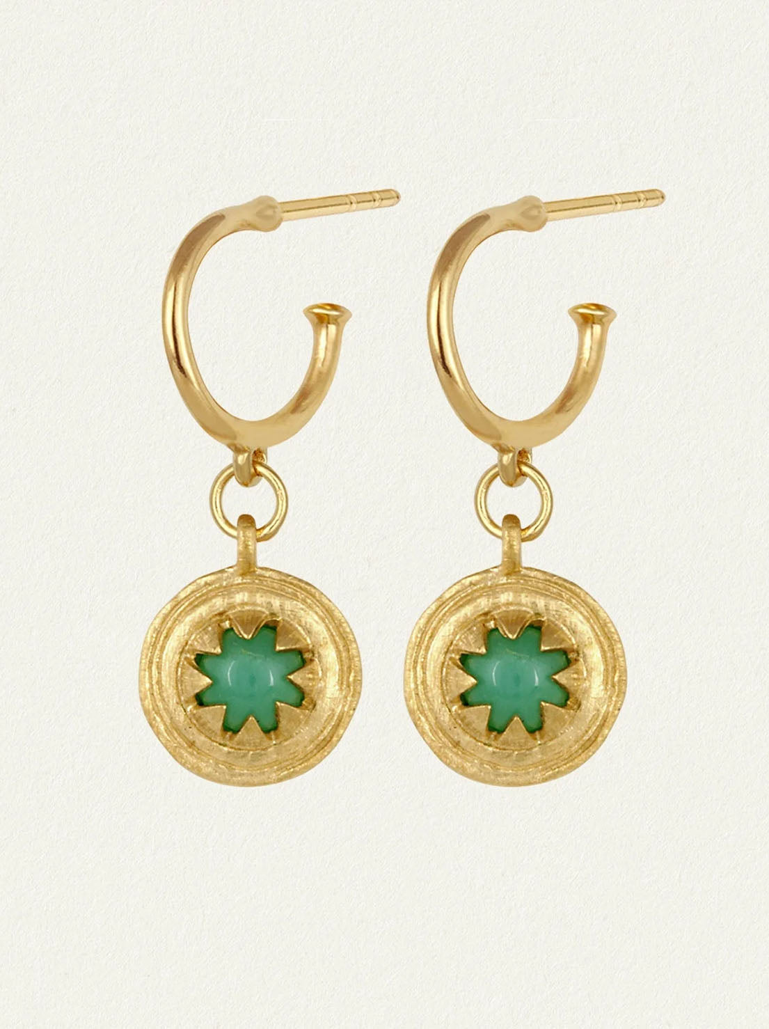 Temple of the Sun - Cora Earrings - Gold