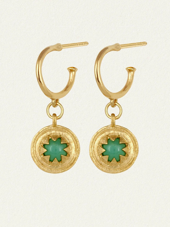 Temple of the Sun - Cora Earrings - Gold