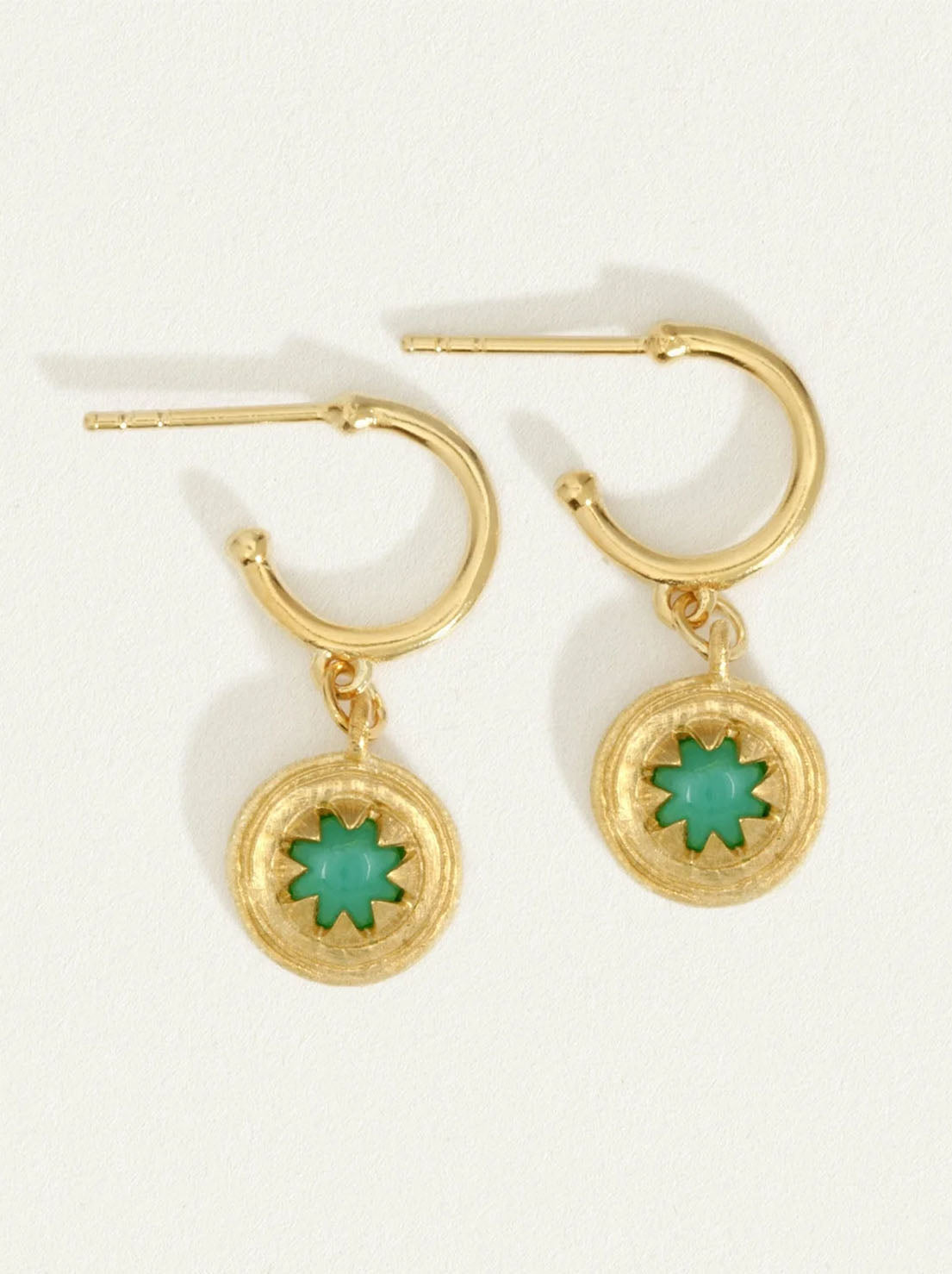 Temple of the Sun - Cora Earrings - Gold