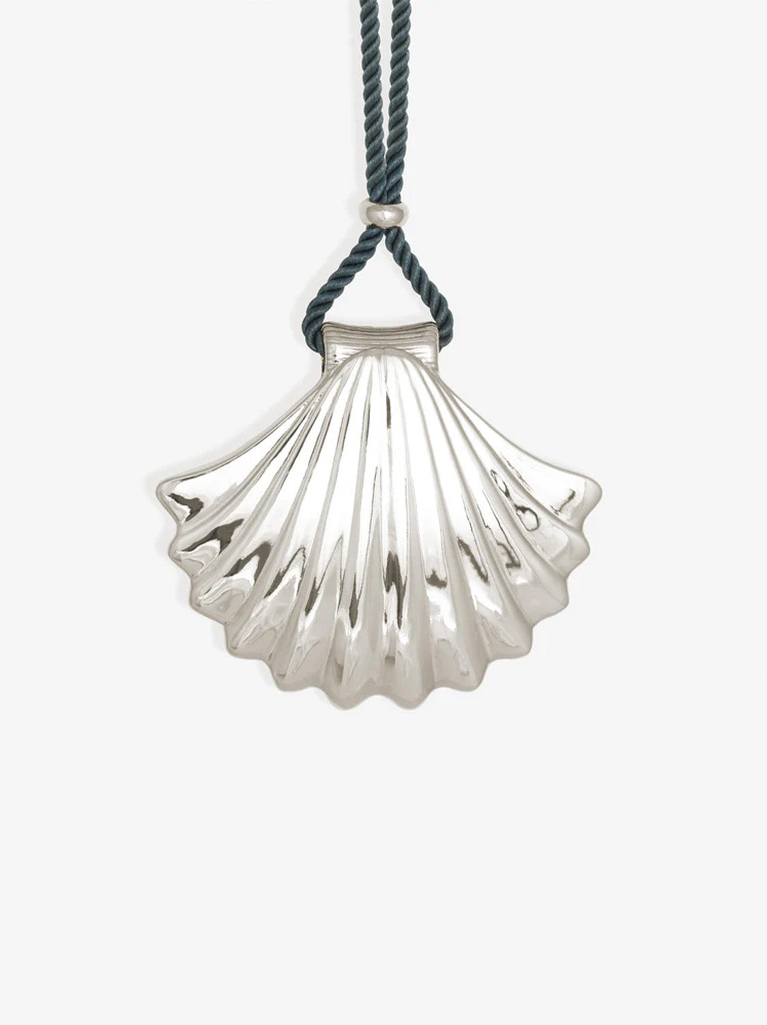 Temple of the Sun - Eleni Cord Necklace - Silver