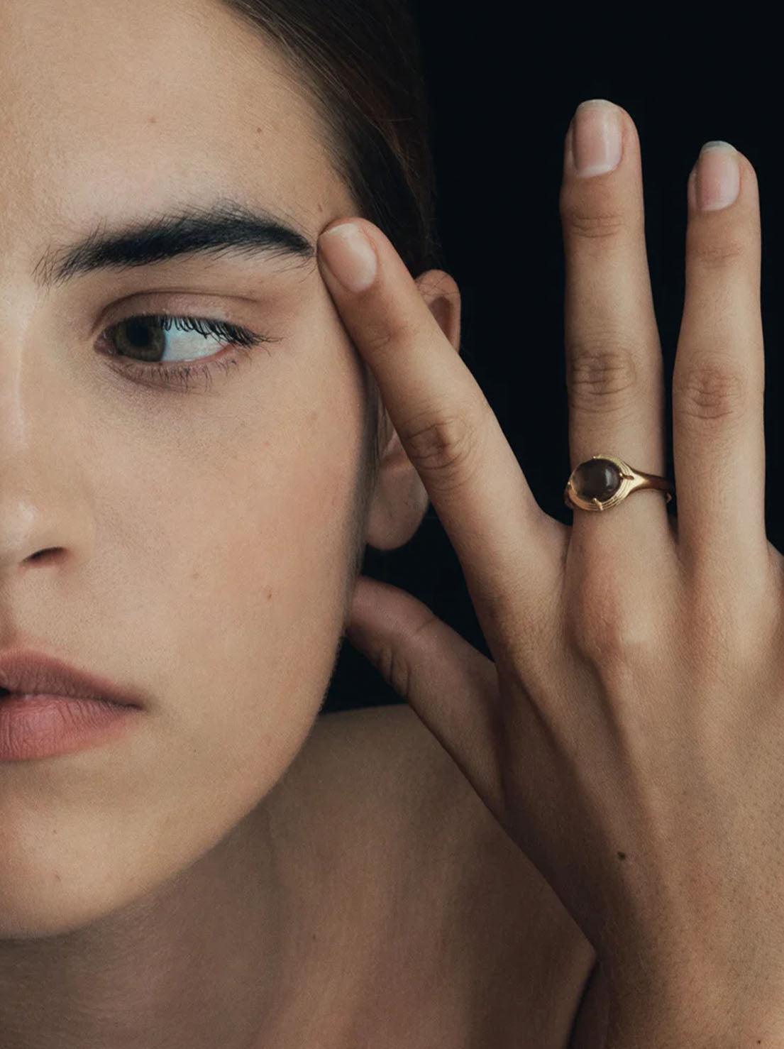 Temple of the Sun - Esse Ring - 18k Gold Vermeil
