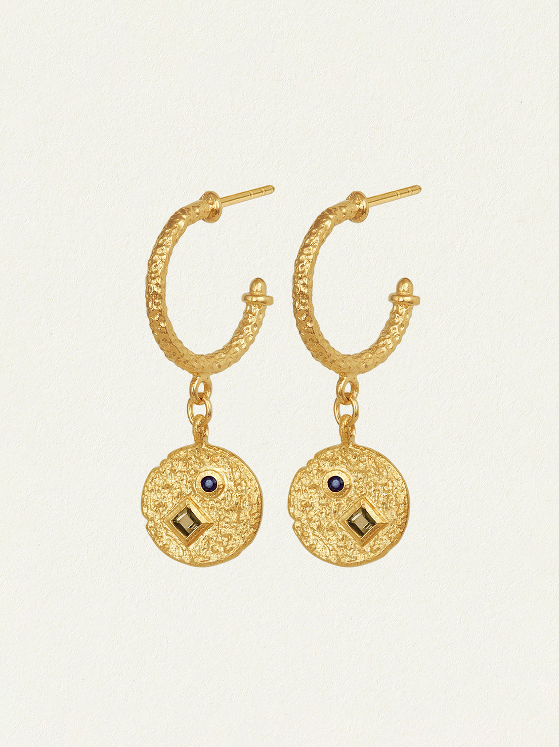 Temple of the Sun - Etna Earrings - Gold