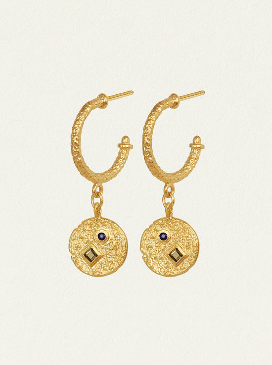 Temple of the Sun - Etna Earrings - Gold