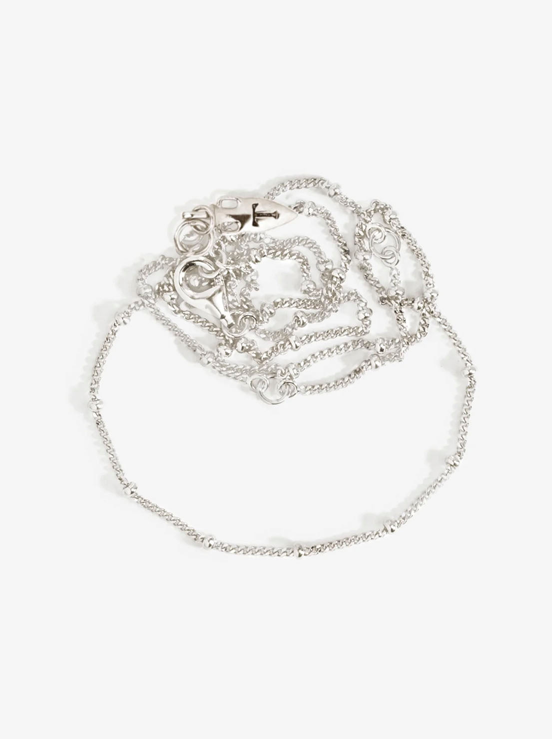 Temple of the Sun - Fine Choker Chain Necklace - Sterling Silver