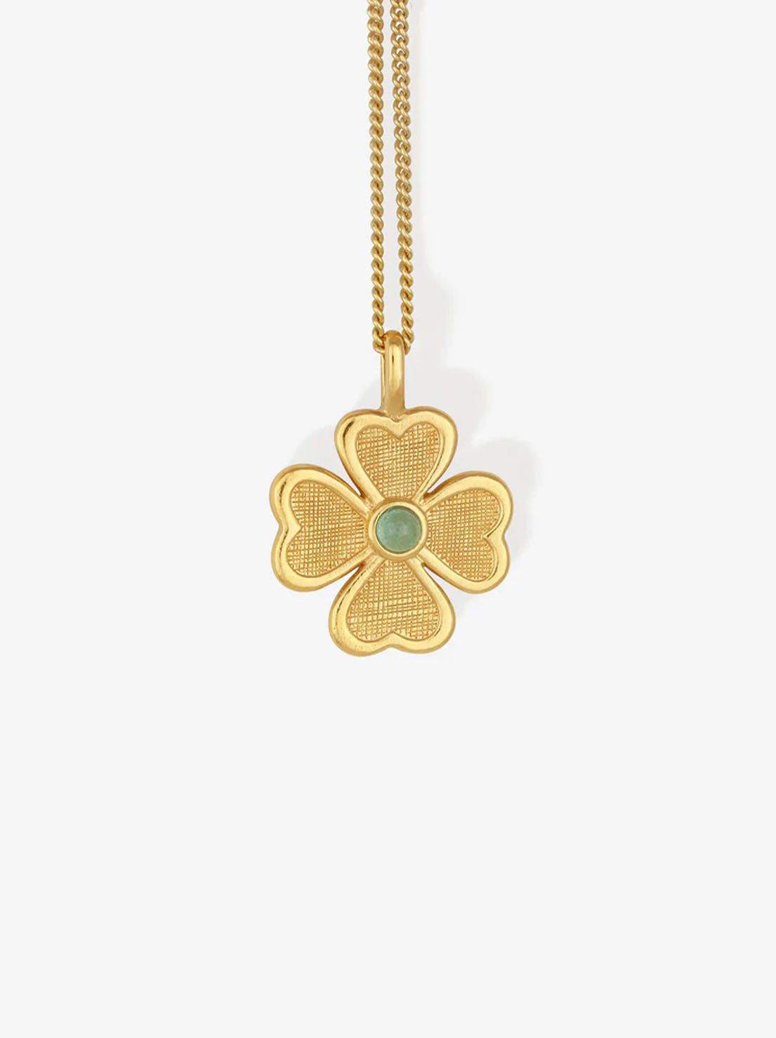 Temple of the Sun - Fortune Necklace - Gold / Aventurine