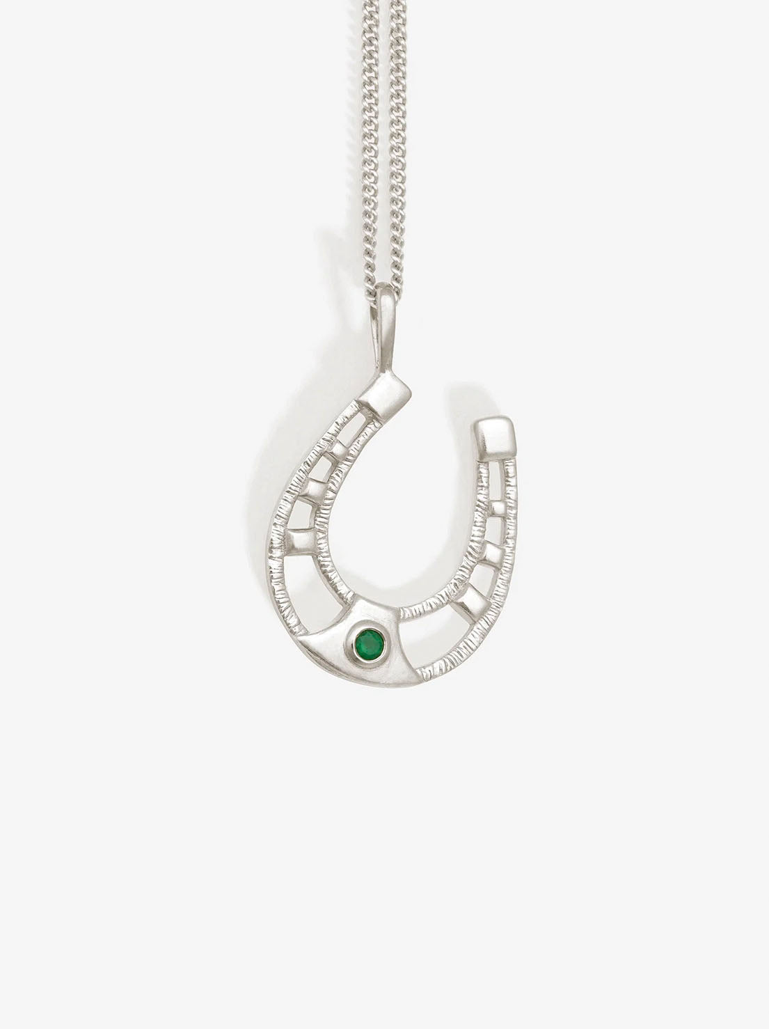 Temple of the Sun - Horseshoe Necklace - Sterling Silver