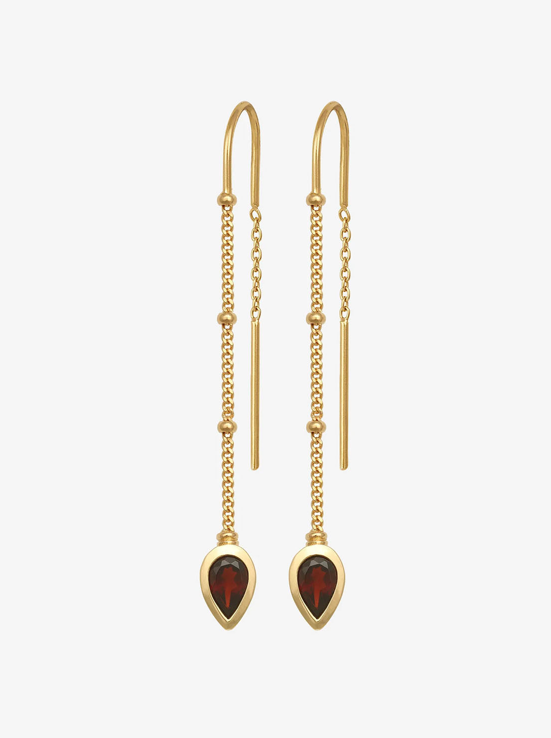 Temple of the Sun - Ignis Earrings - 18k Gold Vermeil