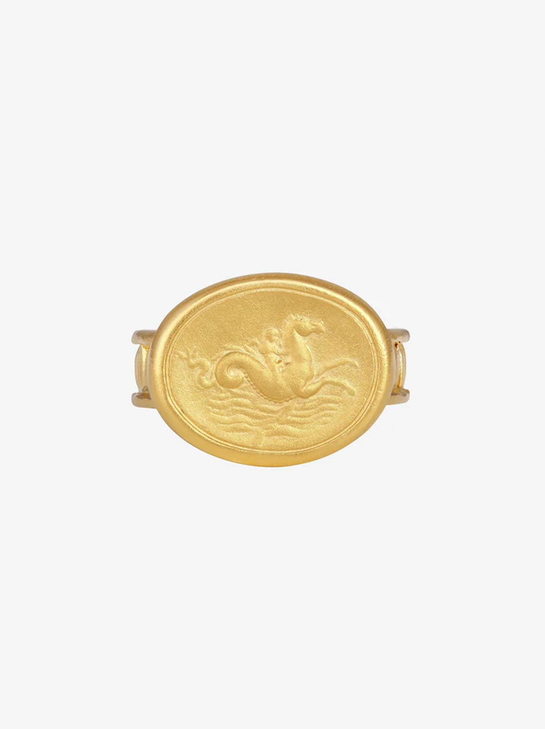 Temple of the Sun - Poseidon Ring - 18k Gold Vermeil