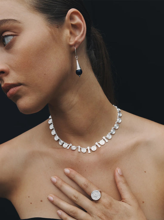 Temple of the Sun - Seed of Life Seal Ring - Silver