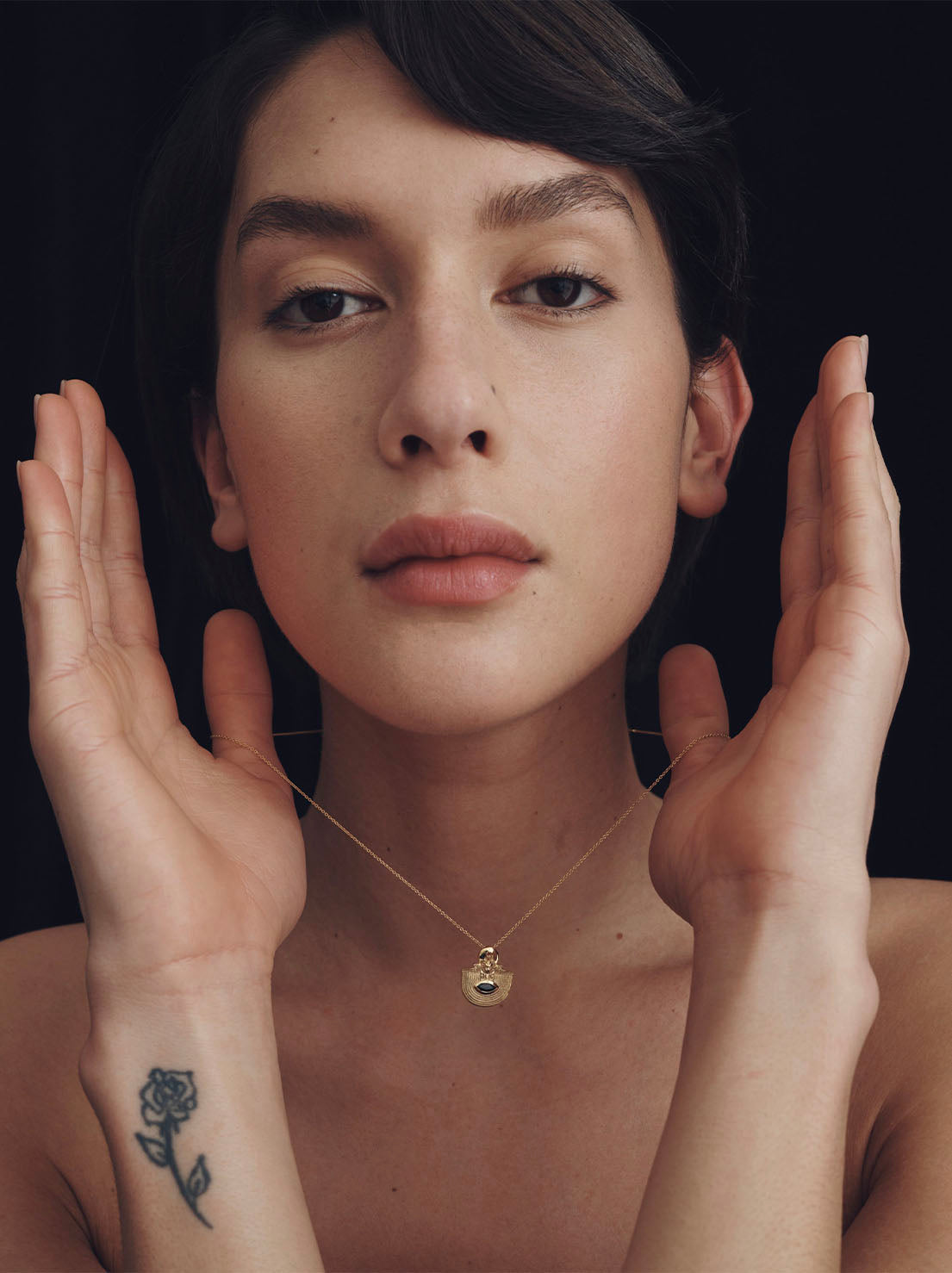 Temple of the Sun - Sekhmet Necklace - Gold