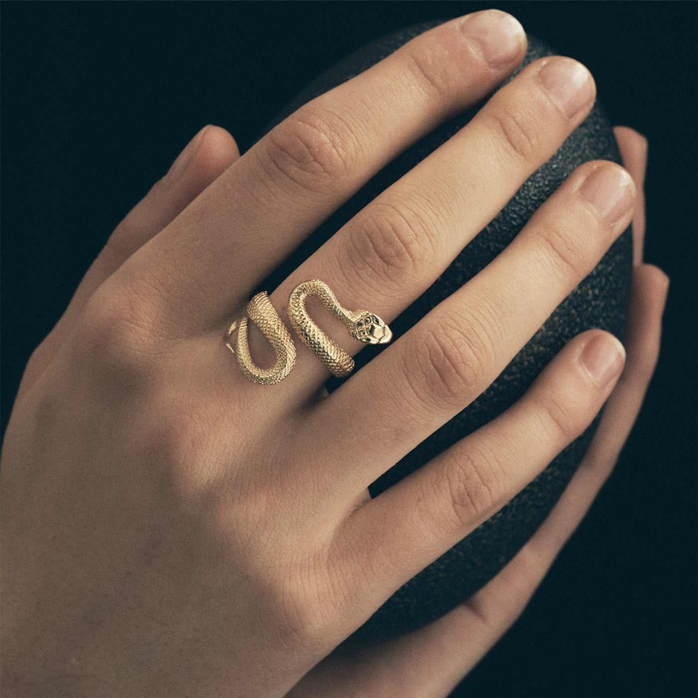 Temple of the Sun - Serpent Ring - Gold