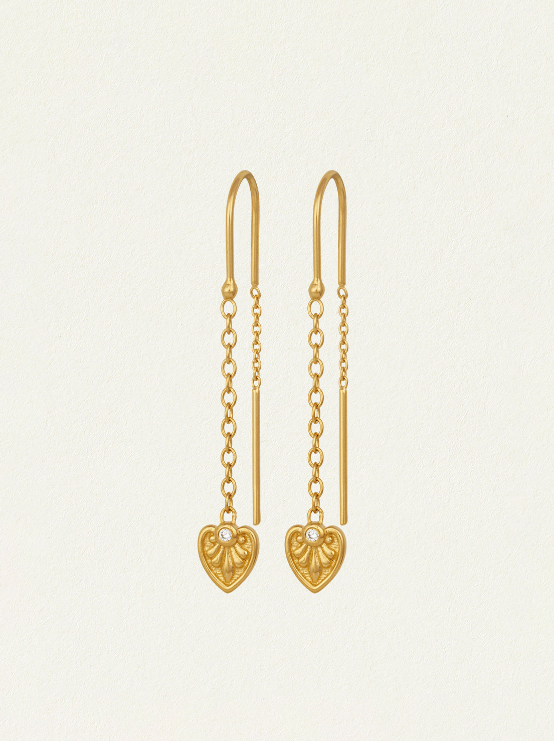 Temple of the Sun - Silph Earrings - Gold