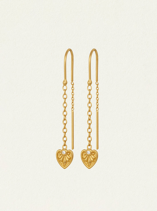 Temple of the Sun - Silph Earrings - Gold