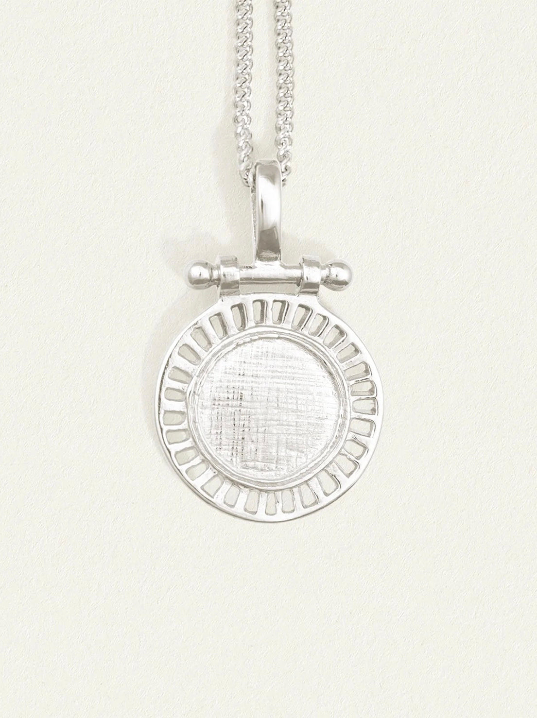 Temple of the Sun - Solar Necklace - Silver