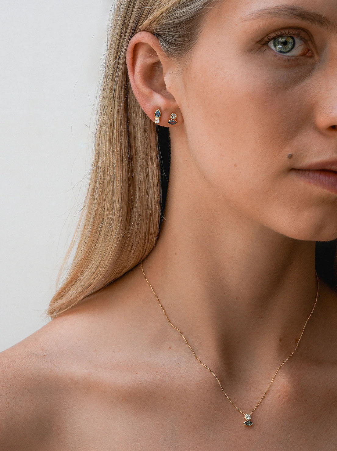 Temple of the Sun - Sulis Studs - 18k Gold Vermeil