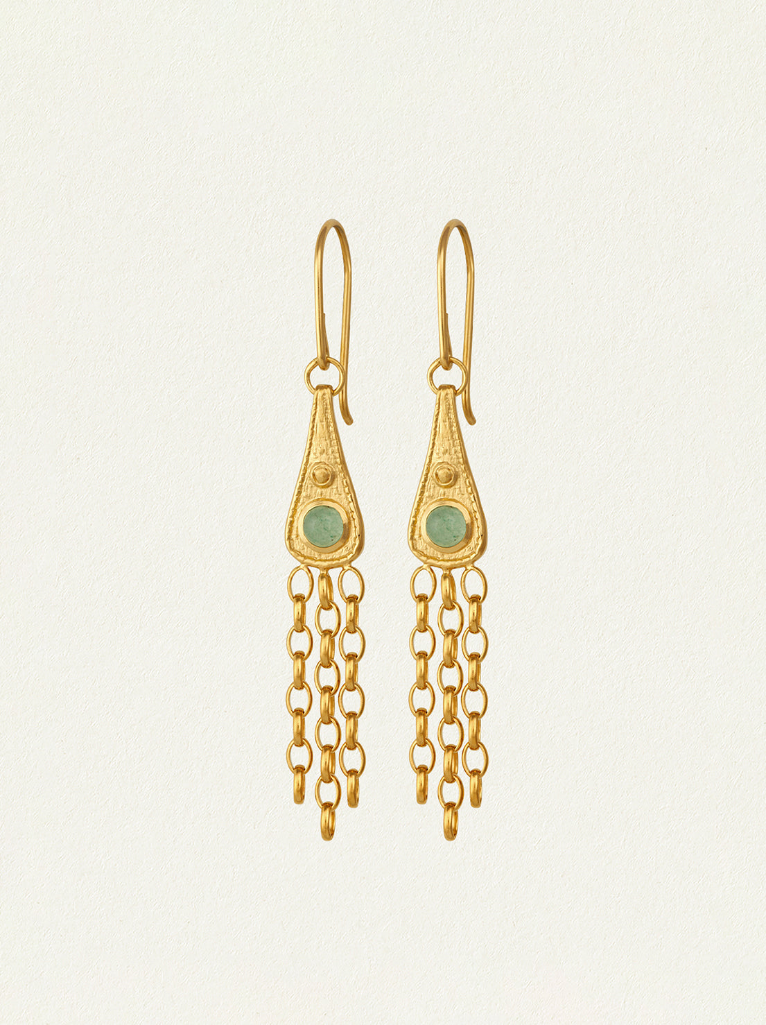 Temple of the Sun - Talis Earrings - Gold