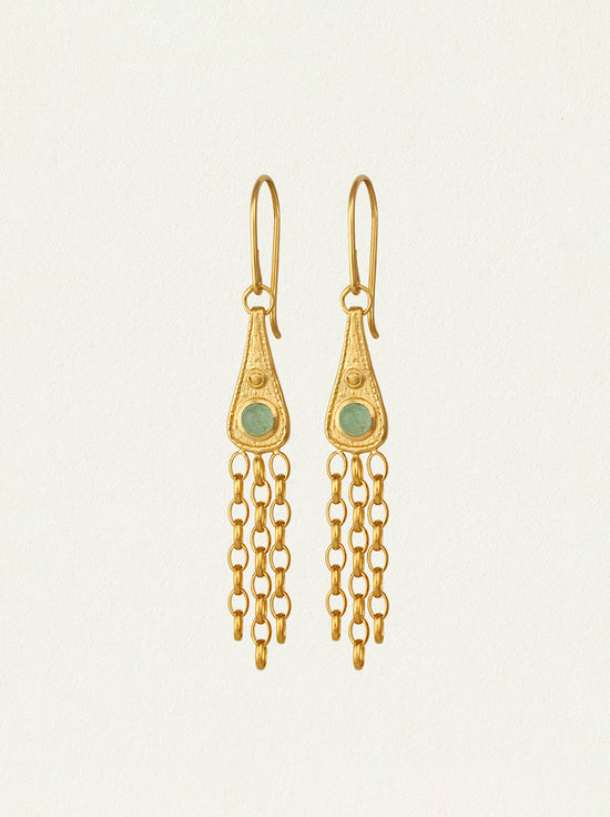 Temple of the Sun - Talis Earrings - Gold