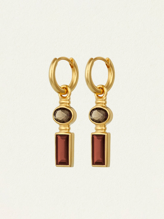 Temple of the Sun - Vino Earrings - Gold