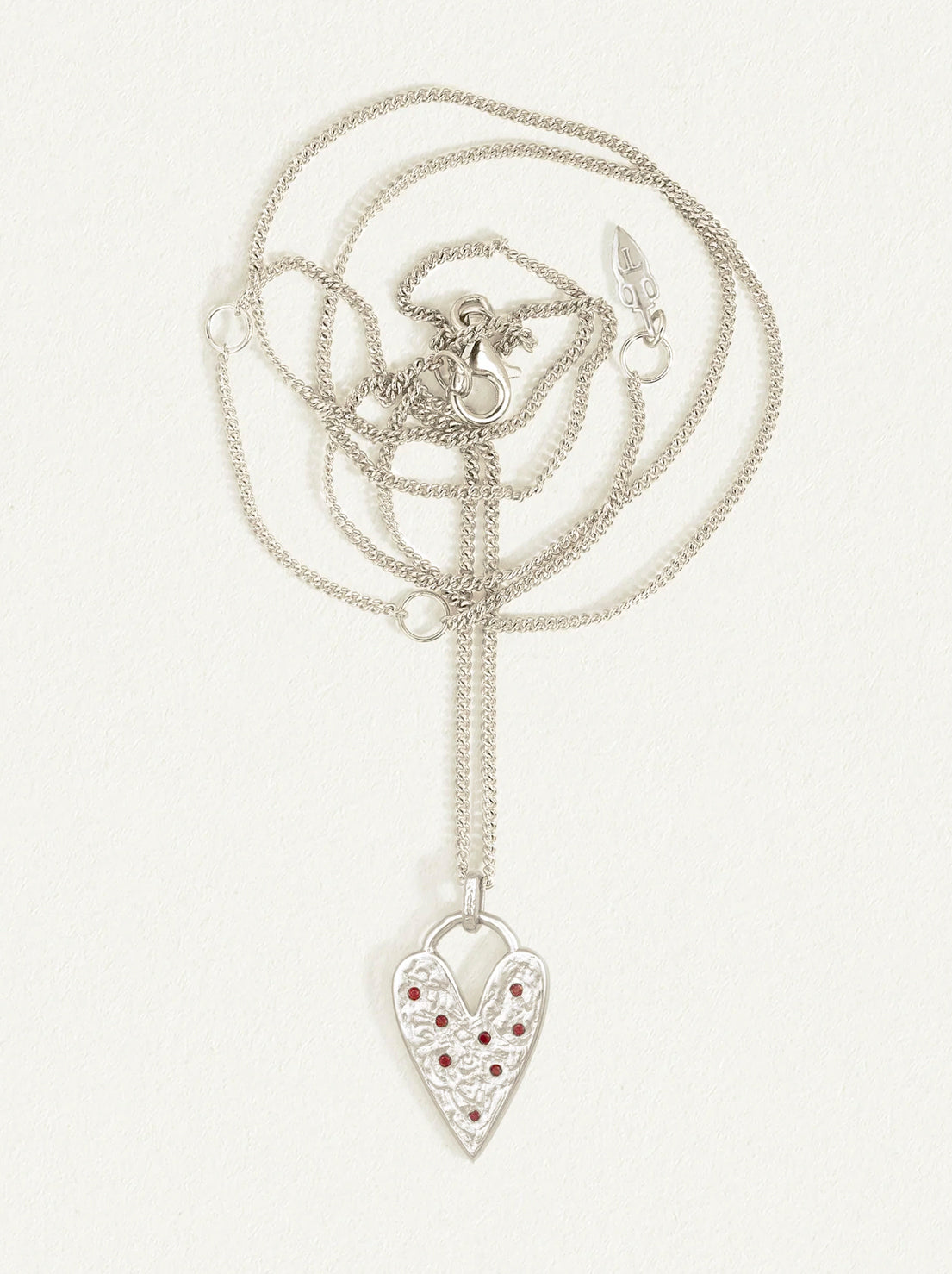 Temple of the Sun - Lover Necklace - Silver