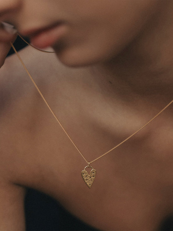 Temple of the Sun - Lover Necklace - Gold