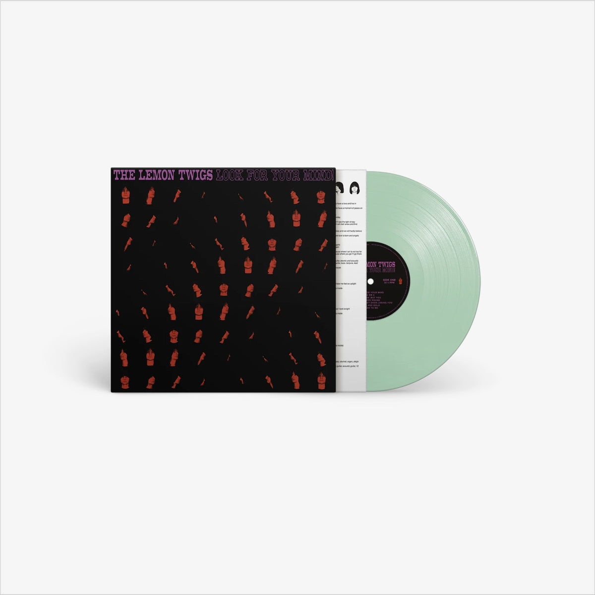 The Lemon Twigs - Look For Your Mind. LP [Transparent Day Vinyl]