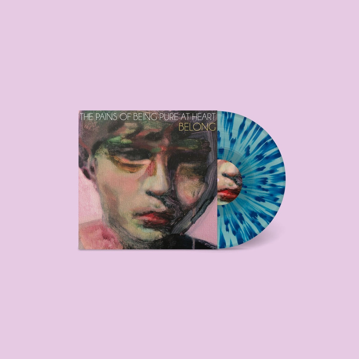 The Pains of Being Pure at Heart - Belong. LP [Ice Blue Splatter Vinyl]