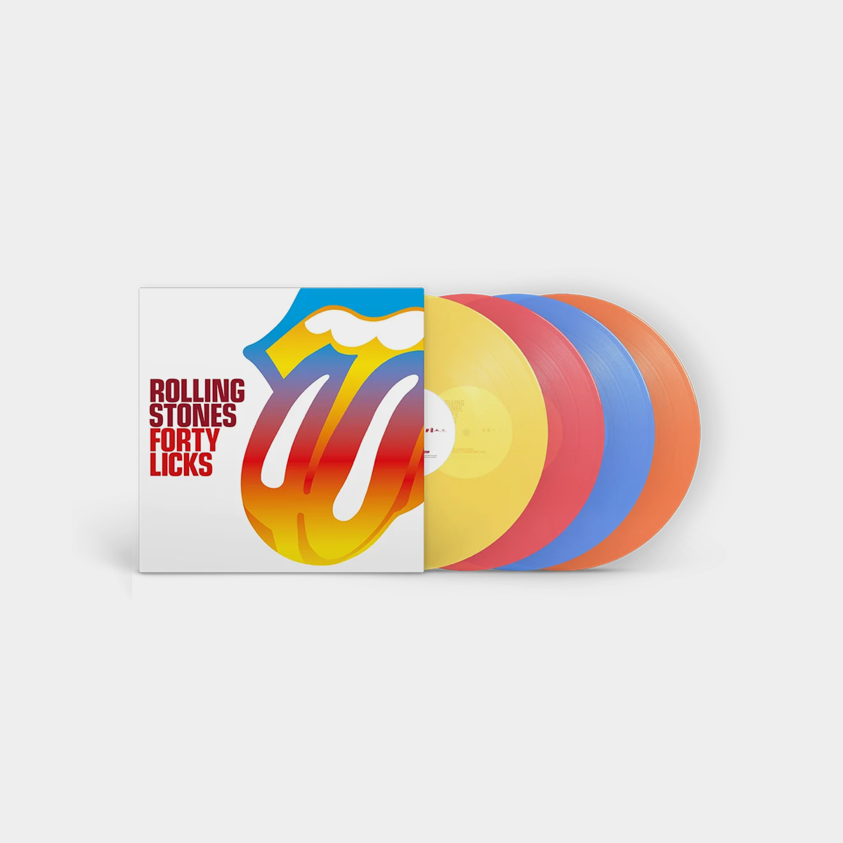 The Rolling Stones - Forty Licks. 4LP [Quad Coloured Vinyl]
