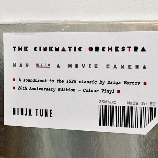 The Cinematic Orchestra - Man With A Movie Camera. 2LP  [20th Anniversary Ltd. Ed. Red Ashen & Pewter Grey Vinyl]