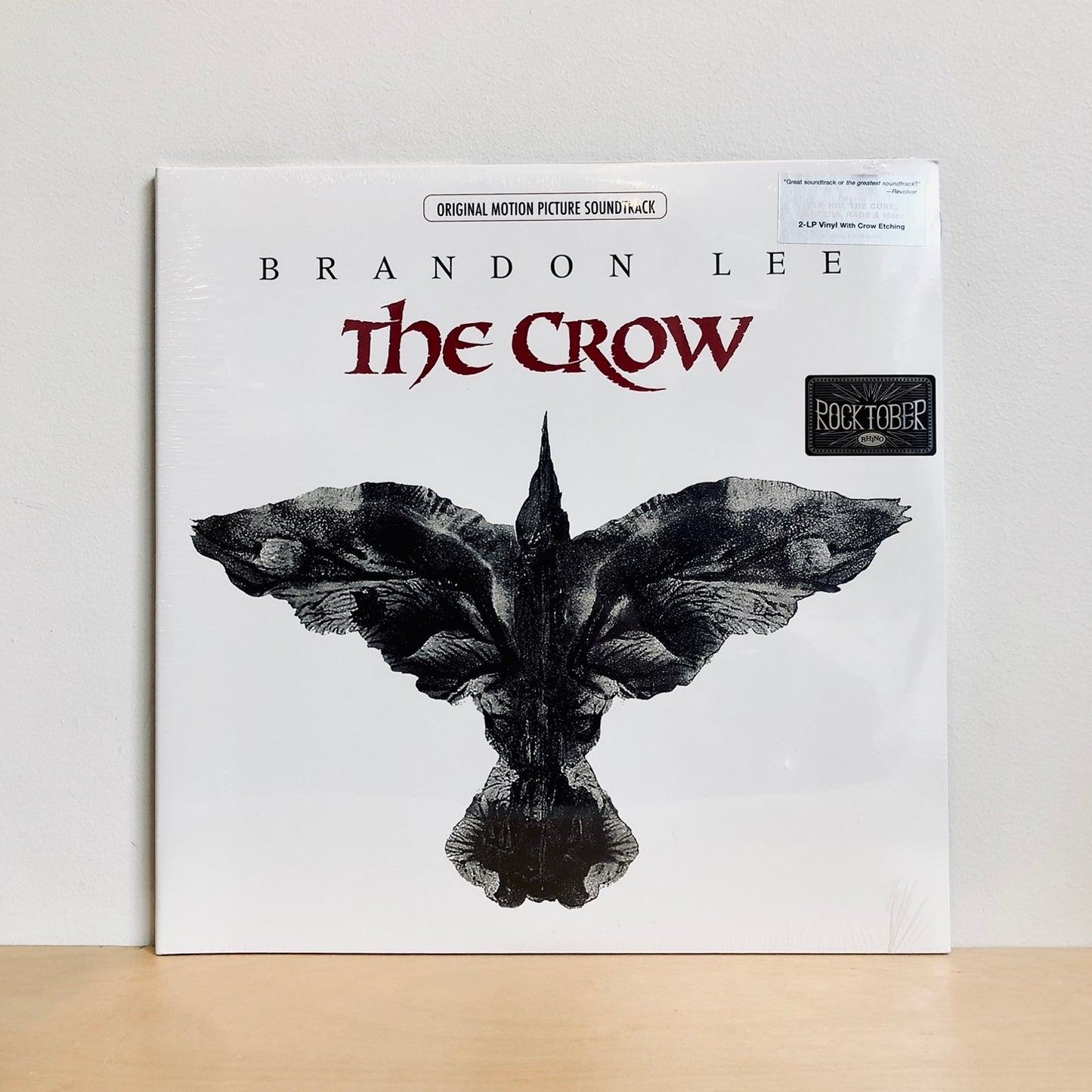 The Crow Soundtrack. 2LP [Etched Black Vinyl Etched Edition]