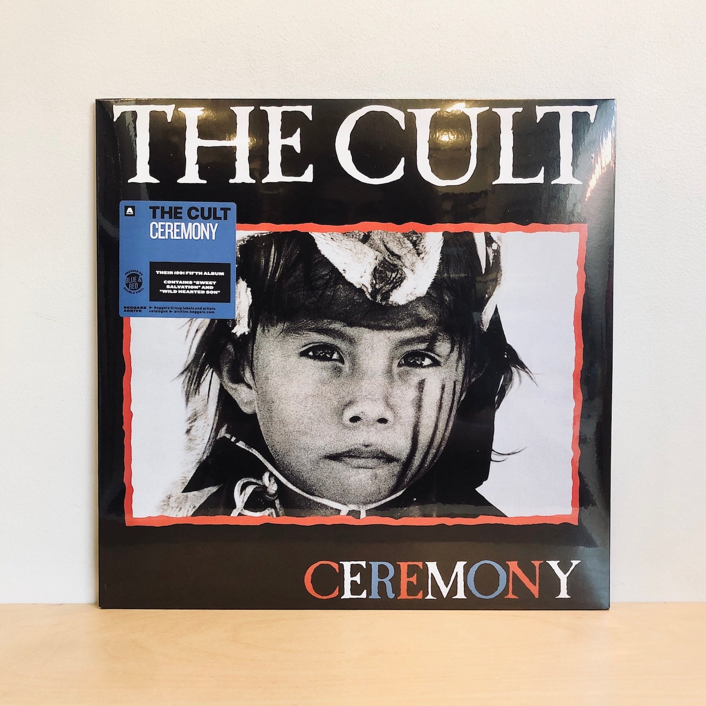The Cult - Ceremony. 2LP [Indi Exclusive Red & Blue Transparent Vinyl Edition]