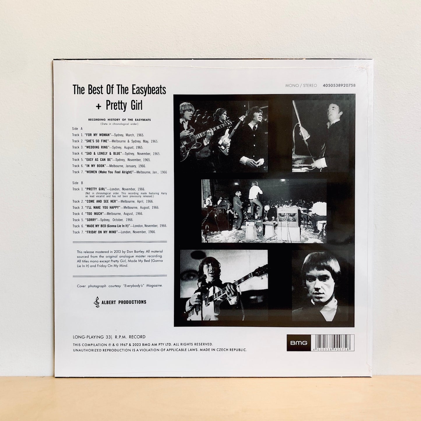 The Easybeats - The Best Of The Easybeats + Pretty Birl. LP [2023 Reissue Orange Vinyl Edition]