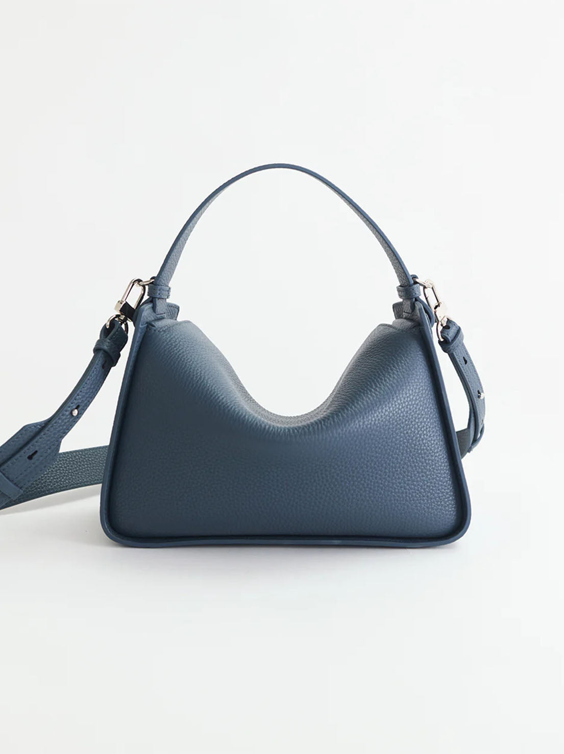 The Horse - Clementine Bag - Mid Blue Leather