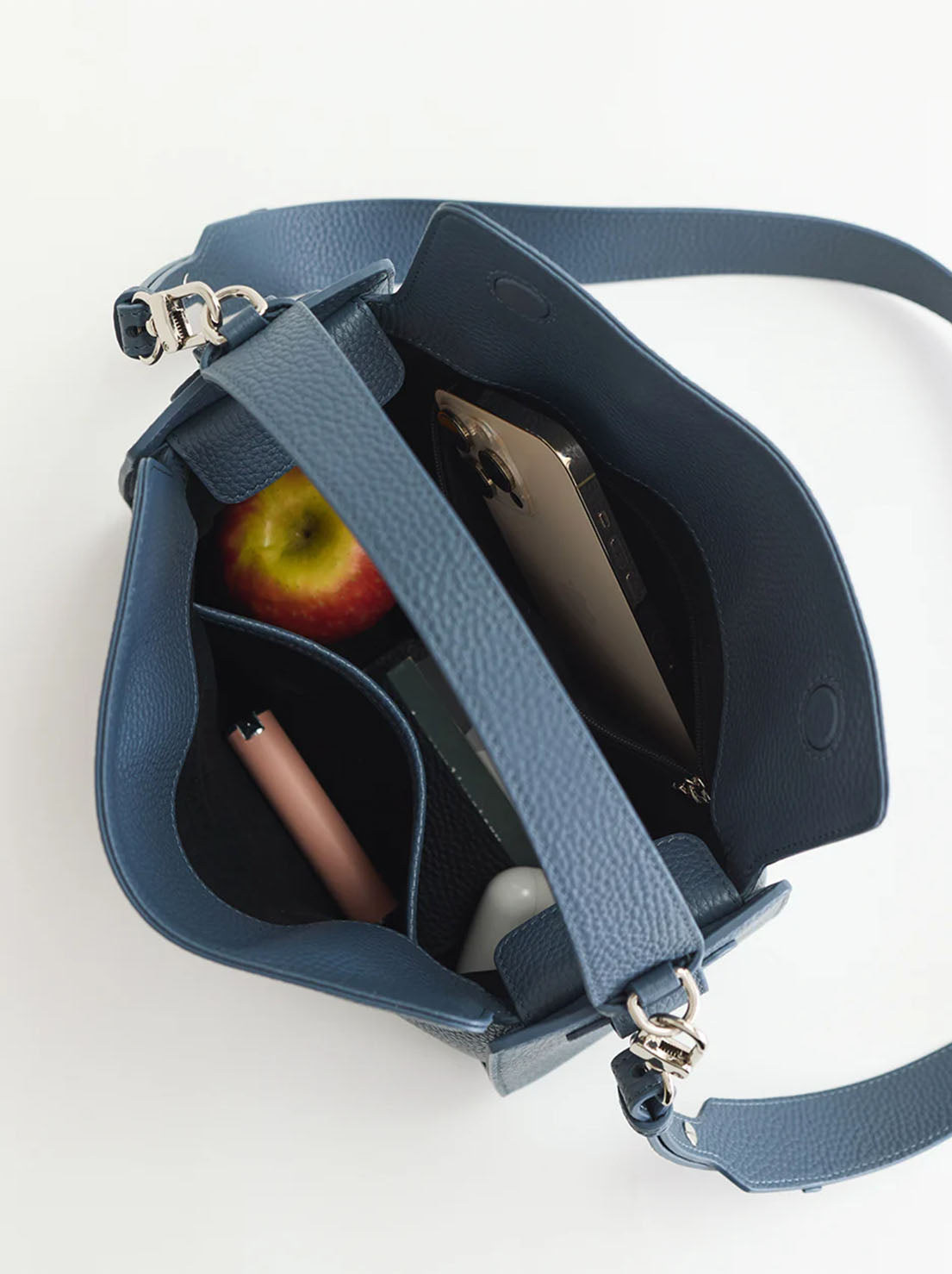 The Horse - Clementine Bag - Mid Blue Leather