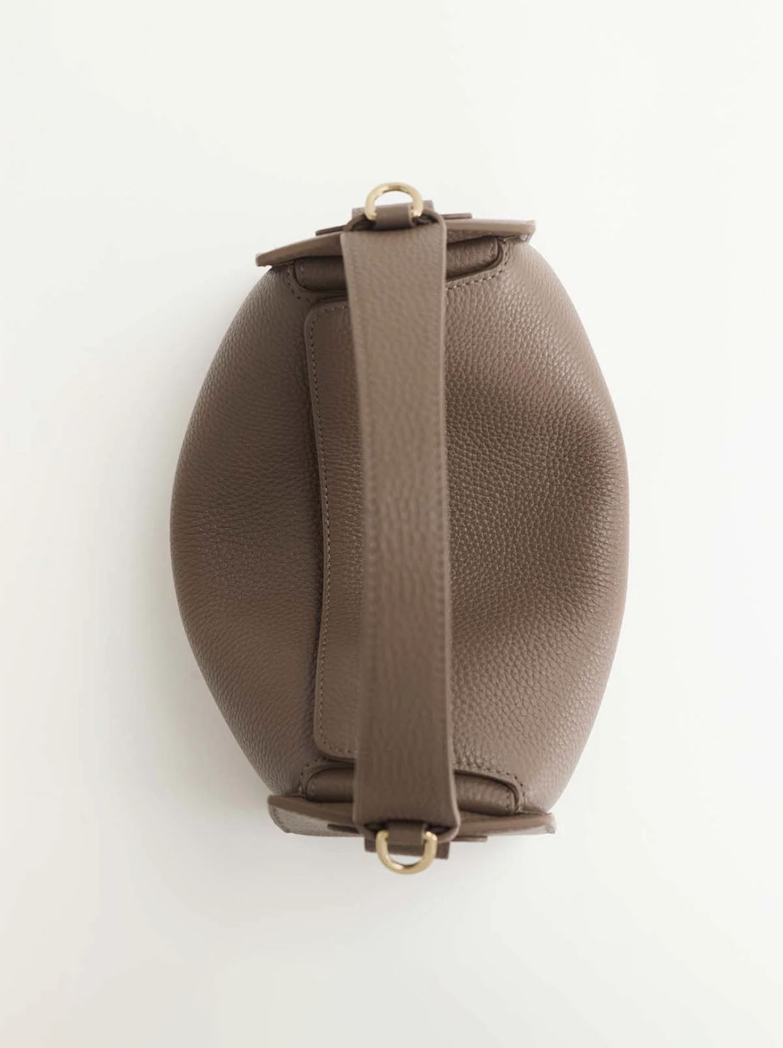 The Horse - Clementine Bag - Mushroom Leather with Gold