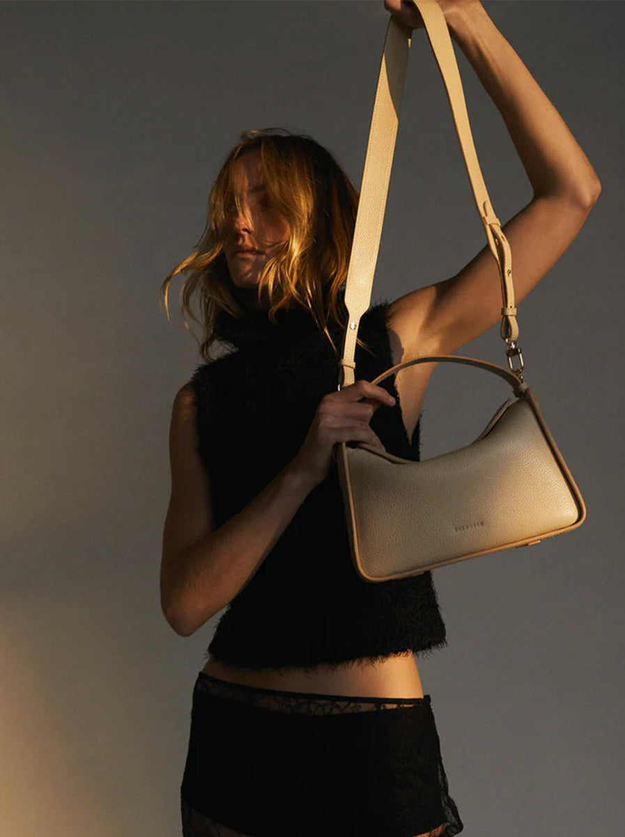 The Horse - Clementine Bag - Oat with Gold – Abicus