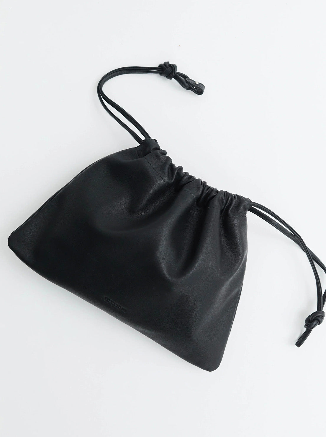 The Horse - Fin Drawstring Bag - Black