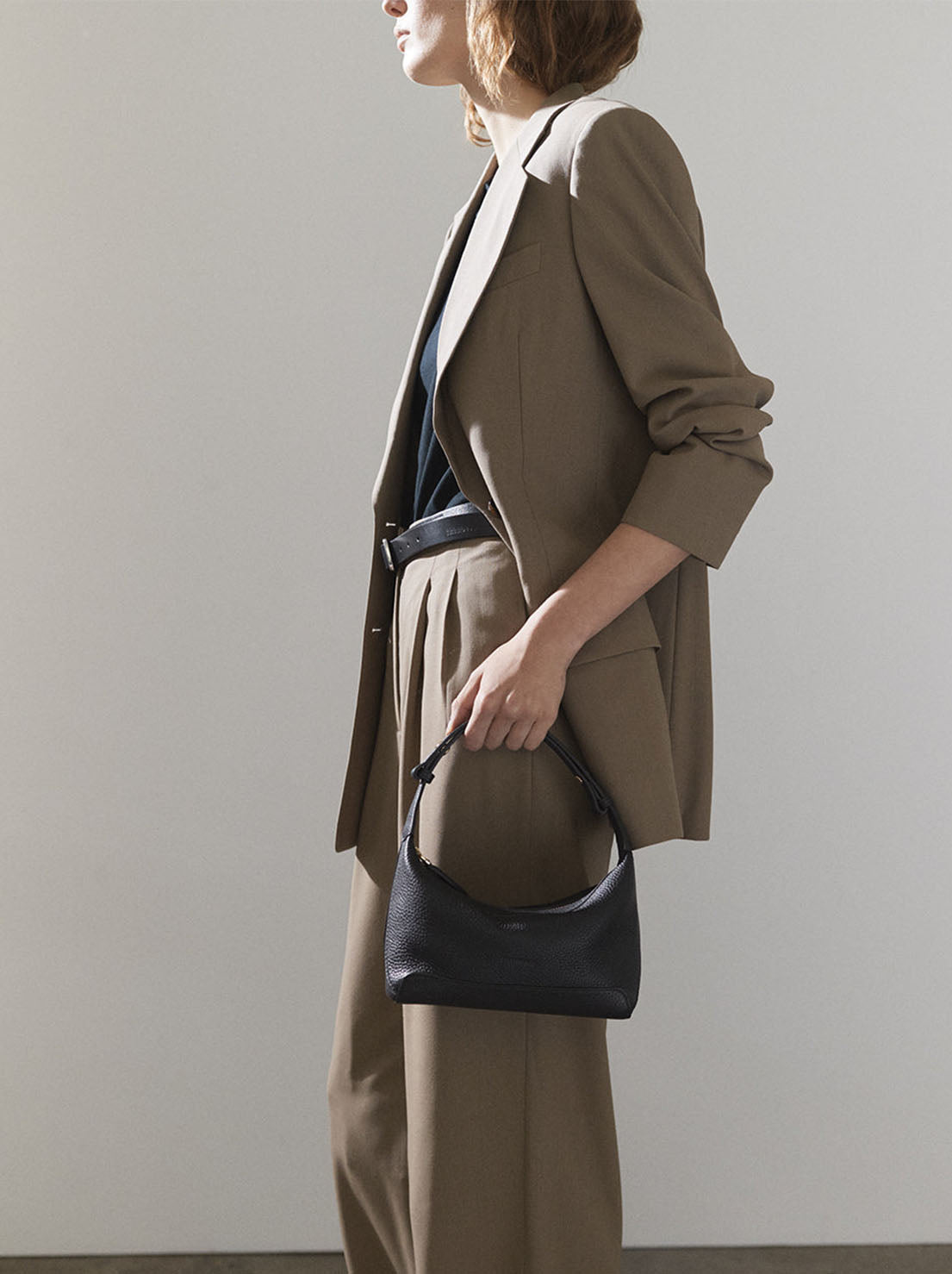 The Horse - Harri Bag - Black with Gold