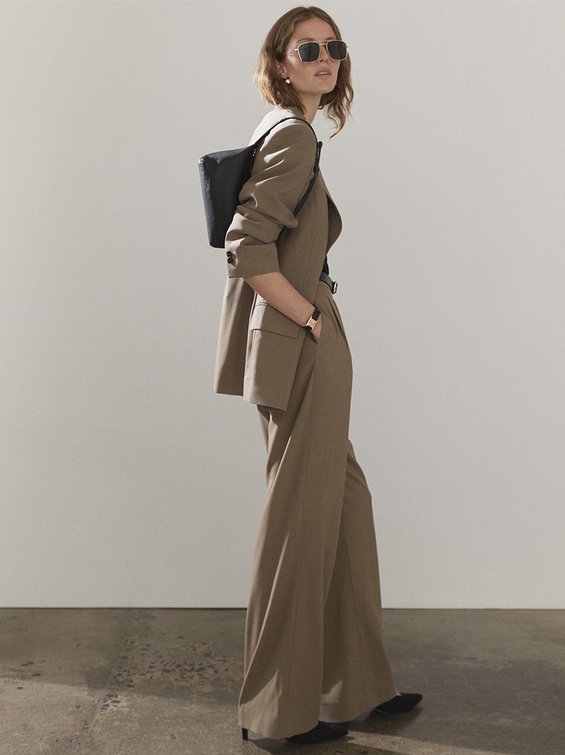 The Horse - Harri Bag - Black with Gold