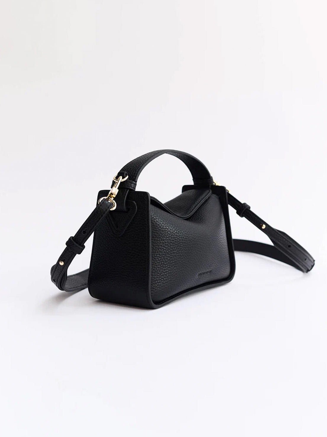 The Horse - Mini Clementine Bag - Black with Gold