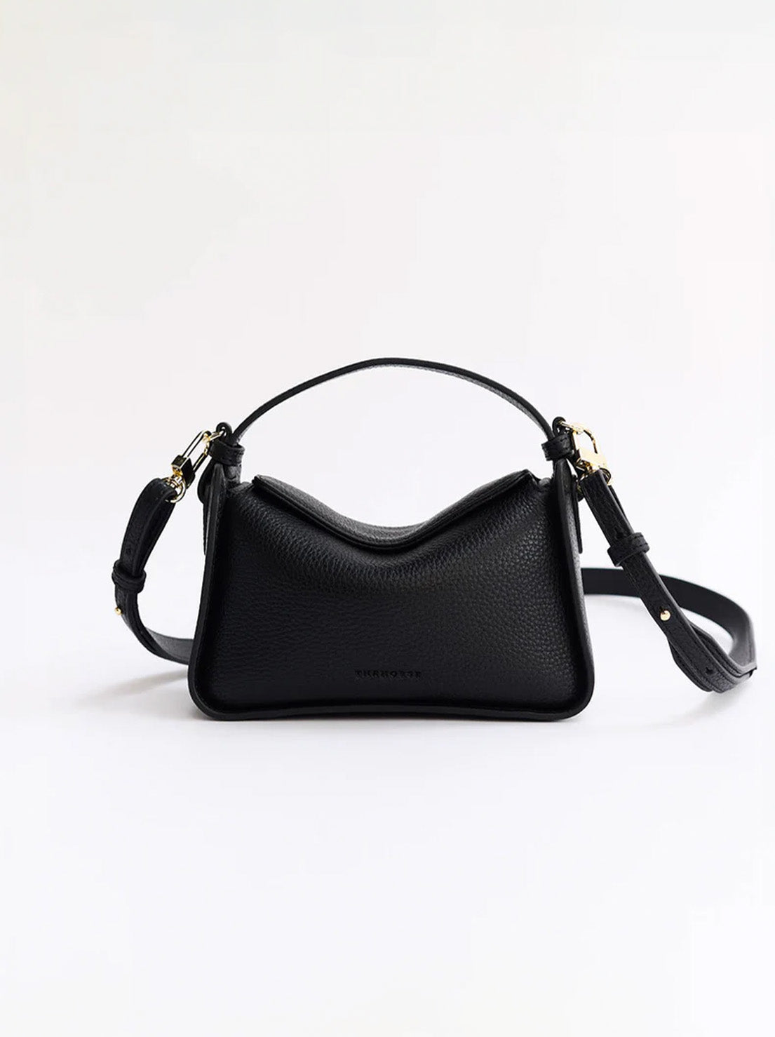 The Horse - Mini Clementine Bag - Black with Gold